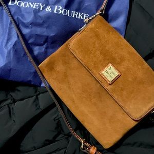 Dooney & Bourne suede crossbody bag